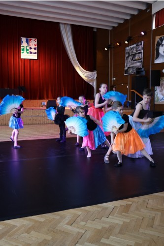 Vystoupení tanečního oboru