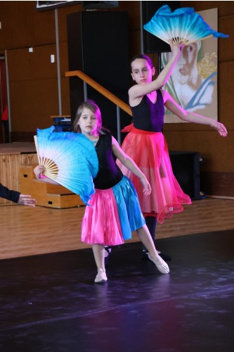 Vystoupení tanečního oboru