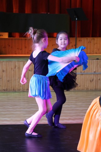 Vystoupení tanečního oboru