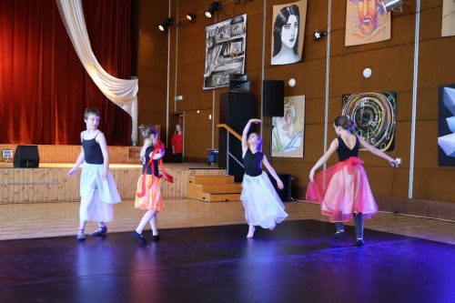 Vystoupení tanečního oboru