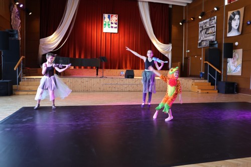 Vystoupení tanečního oboru