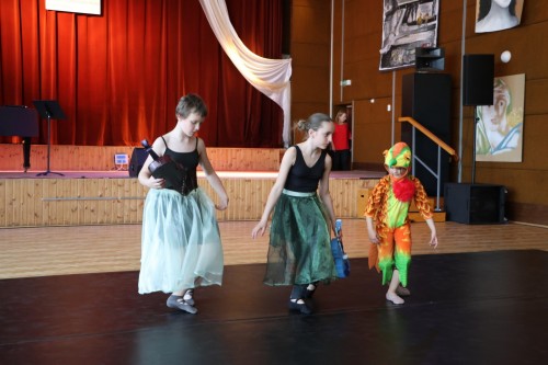 Vystoupení tanečního oboru