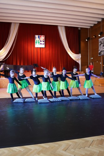 Vystoupení tanečního oboru