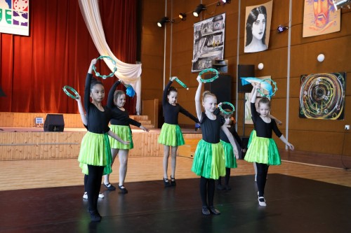 Vystoupení tanečního oboru