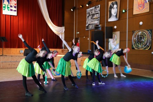 Vystoupení tanečního oboru