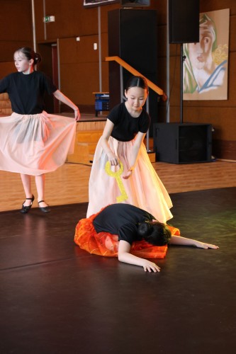 Vystoupení tanečního oboru