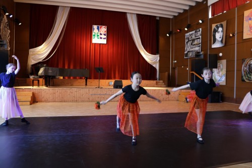 Vystoupení tanečního oboru