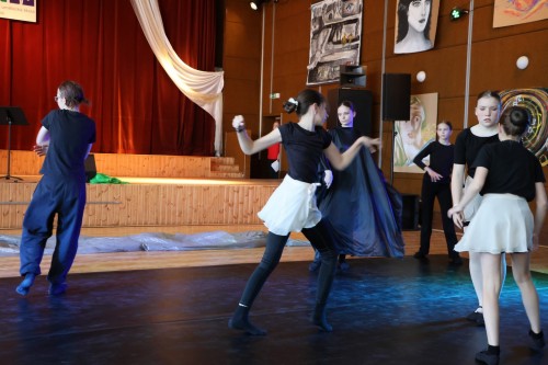 Vystoupení tanečního oboru