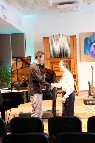 Absolventský koncert Honzy Novorky z klavírní třídy Davida Maška