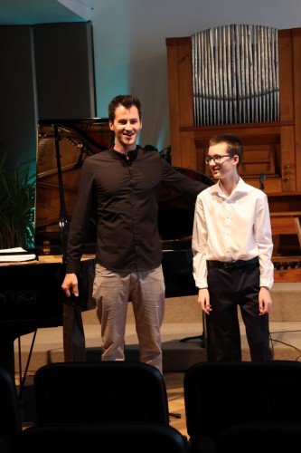 Absolventský koncert Honzy Novorky z klavírní třídy Davida Maška