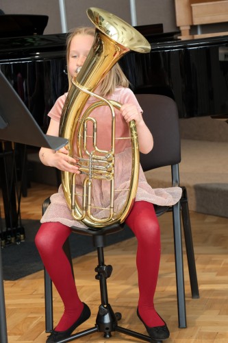 Koncert flétnové a klávesové třídy Zuzany Iljaševy a hornové třídy Štěpána Jasenovce