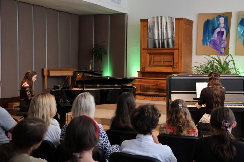 Koncert klavírní třídy Jiřiny Jeništové