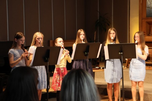 Koncert flétnové třídy Denisy Dohnalové a houslové třídy Jurije Horbačuka