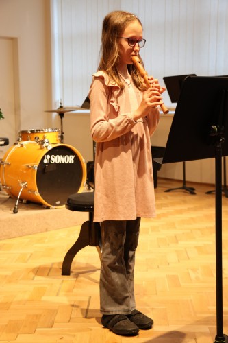 Koncert flétnové třídy Denisy Dohnalové a houslové třídy Jurije Horbačuka