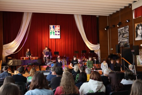 Rozlučkový koncert Matěje Komárka