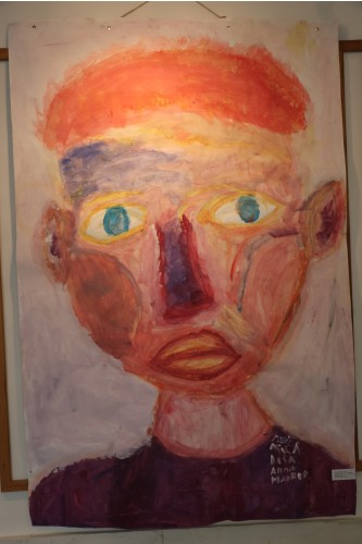 Vernisáž výstavy prací výtvarného ateliéru Lucie Medřické