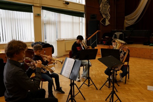 Okresní kolo soutěže UR ZUŠ a MŠMT - Komorní hra s převahou dech. nástrojů - zahájení