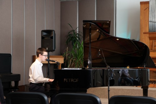 Absolventský koncert Honzy Novorky z klavírní třídy Davida Maška