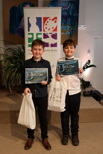 Okresní kolo soutěže UR ZUŠ a MŠMT - Komorní hra s převahou dech. nástrojů - vyhlášení