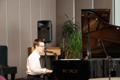 Absolventský koncert Honzy Novorky z klavírní třídy Davida Maška