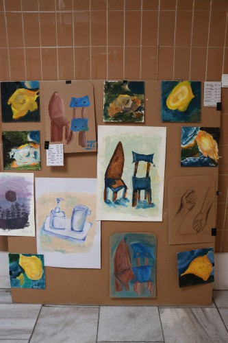 UMĚNÍ OTEVÍRÁ DUŠI - vernisáž výstavy výtvarného ateliéru Aleny Skokanové