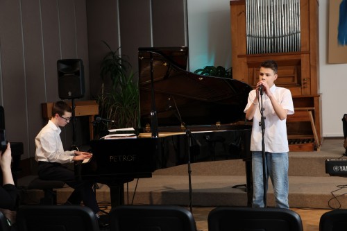 Absolventský koncert Honzy Novorky z klavírní třídy Davida Maška