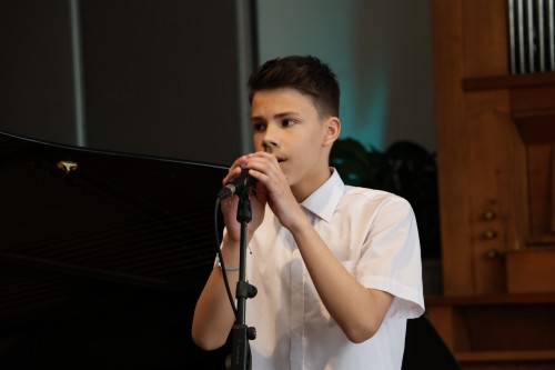 Absolventský koncert Honzy Novorky z klavírní třídy Davida Maška