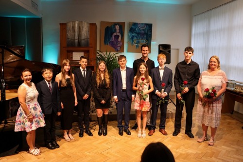 Absolventský koncert Kristýny Žvachtové, Pavla Peřiny a Tomáše Janouška