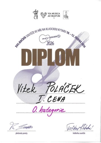 Kytarová soutěž PRAGuitarra Clásica