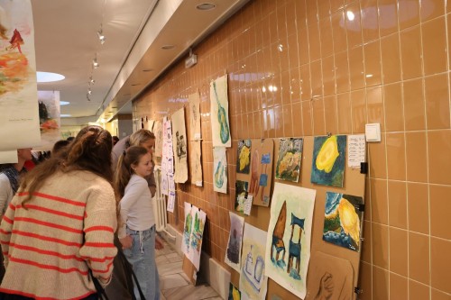 UMĚNÍ OTEVÍRÁ DUŠI - vernisáž výstavy výtvarného ateliéru Aleny Skokanové