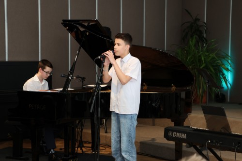 Absolventský koncert Honzy Novorky z klavírní třídy Davida Maška