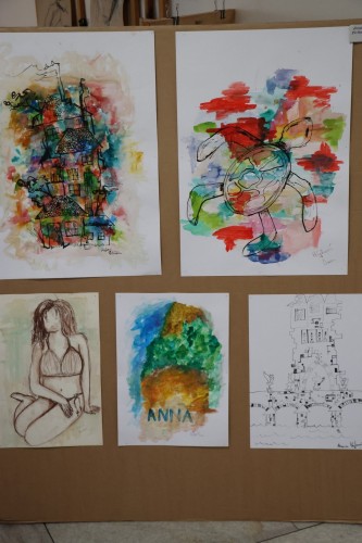 UMĚNÍ OTEVÍRÁ DUŠI - vernisáž výstavy výtvarného ateliéru Aleny Skokanové