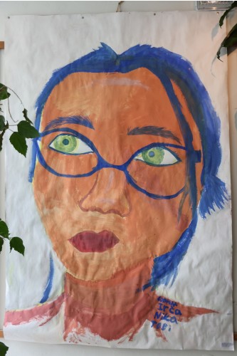 Vernisáž výstavy prací výtvarného ateliéru Lucie Medřické