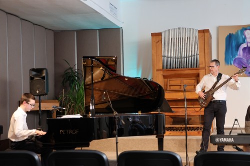 Absolventský koncert Honzy Novorky z klavírní třídy Davida Maška