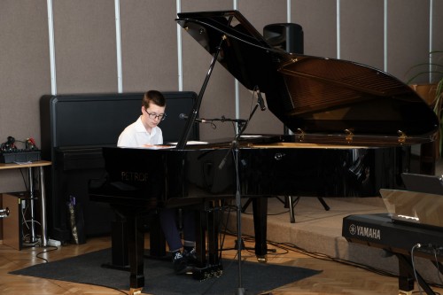 Absolventský koncert Honzy Novorky z klavírní třídy Davida Maška