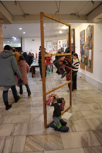 Vernisáž výstavy výtvarného ateliéru Kamily Nešporové