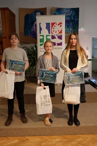 Okresní kolo soutěže UR ZUŠ a MŠMT - Komorní hra s převahou dech. nástrojů - vyhlášení