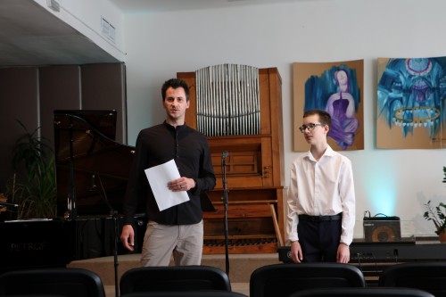 Absolventský koncert Honzy Novorky z klavírní třídy Davida Maška
