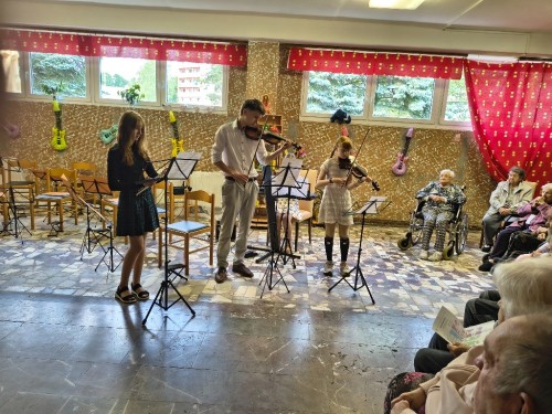 Koncert pro seniory - foto Lenka Brzková