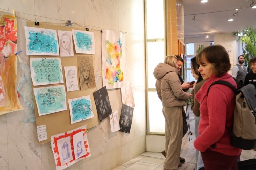 UMĚNÍ OTEVÍRÁ DUŠI - vernisáž výstavy výtvarného ateliéru Aleny Skokanové