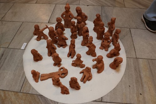 Vernisáž výstavy prací výtvarného ateliéru Lucie Medřické