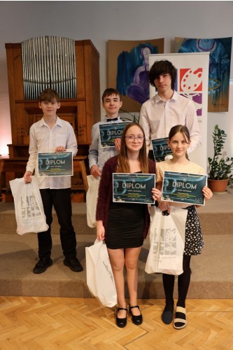 Okresní kolo soutěže UR ZUŠ a MŠMT - Komorní hra s převahou dech. nástrojů - vyhlášení