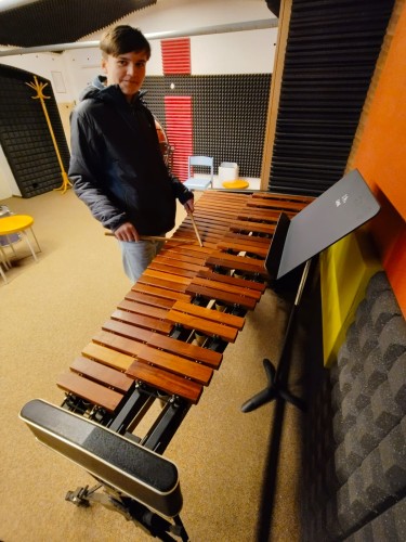 První zkouška spojeného orchestru - Rytíři talentu