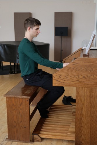 Školní kolo soutěže UR ZUŠ a MŠMT - Hra na varhany