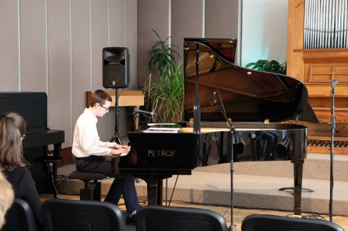 Absolventský koncert Honzy Novorky z klavírní třídy Davida Maška