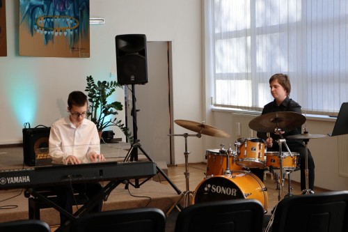 Absolventský koncert Honzy Novorky z klavírní třídy Davida Maška