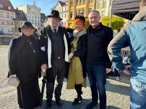 Vystoupení na vernisáži výstavy 100 let DK Jirásek