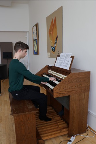 Školní kolo soutěže UR ZUŠ a MŠMT - Hra na varhany