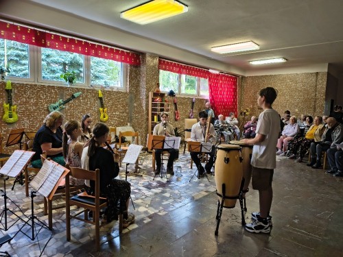 Koncert pro seniory - foto Lenka Brzková
