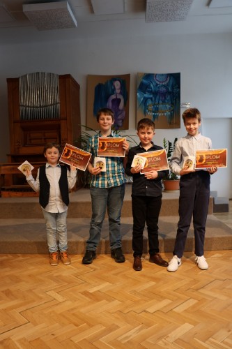 Školní kolo soutěže UR ZUŠ a MŠMT - Komorní hra s převahou dechů - vyhlášení